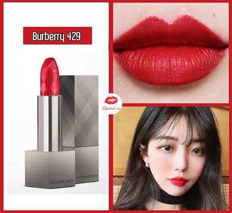 son burberry military red 429|Son Burberry 429 Military Red Màu Đỏ Tươi .